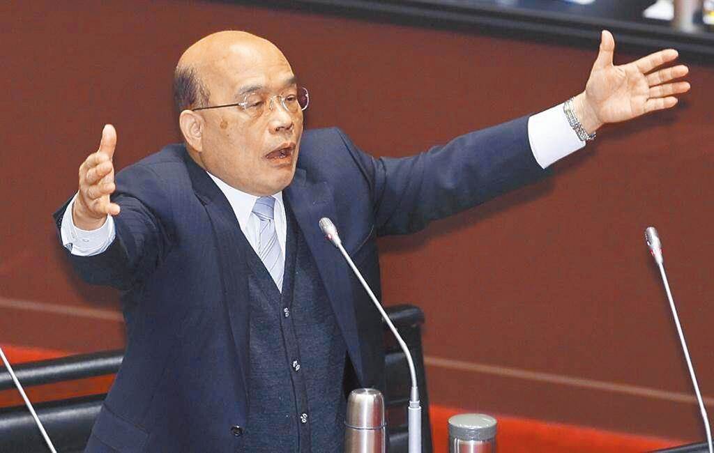 蘇貞昌自詡施政2年都做對的決定近7成台網友並不這麼看