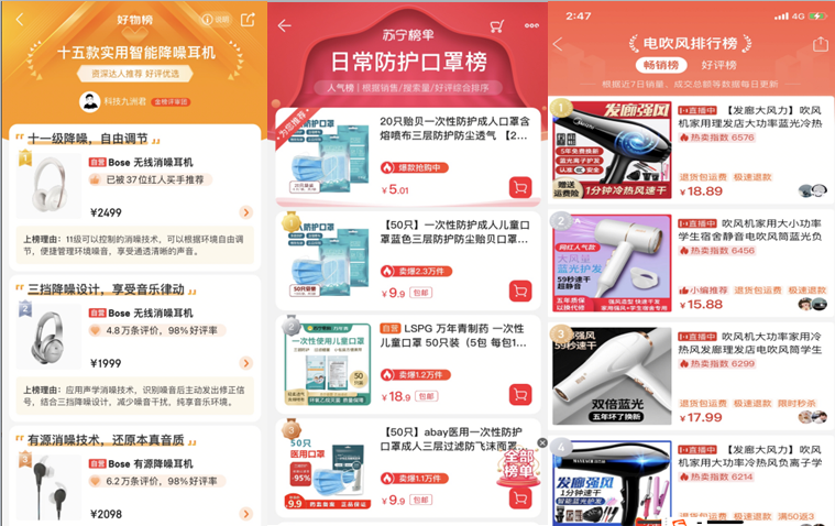 电商平台商品榜单如何精细化运营？