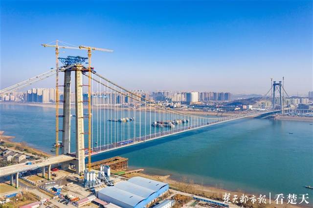 湖北这座长江大桥顺利合龙，预计今年7月1日通车
