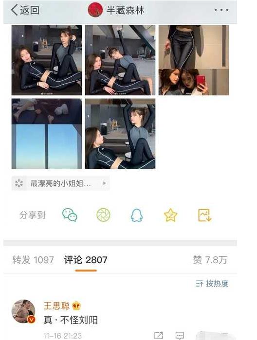 王思聪疑暗讽郑爽：她脑子有病，现在信了吧？