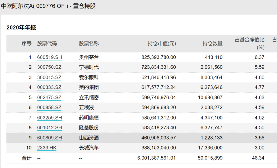 首次大曝光！基民猛追的百亿爆款新基金，建仓买了这些股！（名单）