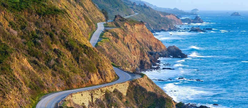 暴风雨|由于冬季暴风雨冲刷 被誉为“最美大道加州1号公路坠海