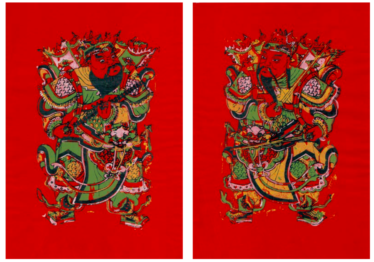 护佑至今的门神:从神荼,郁垒到秦琼,尉迟恭
