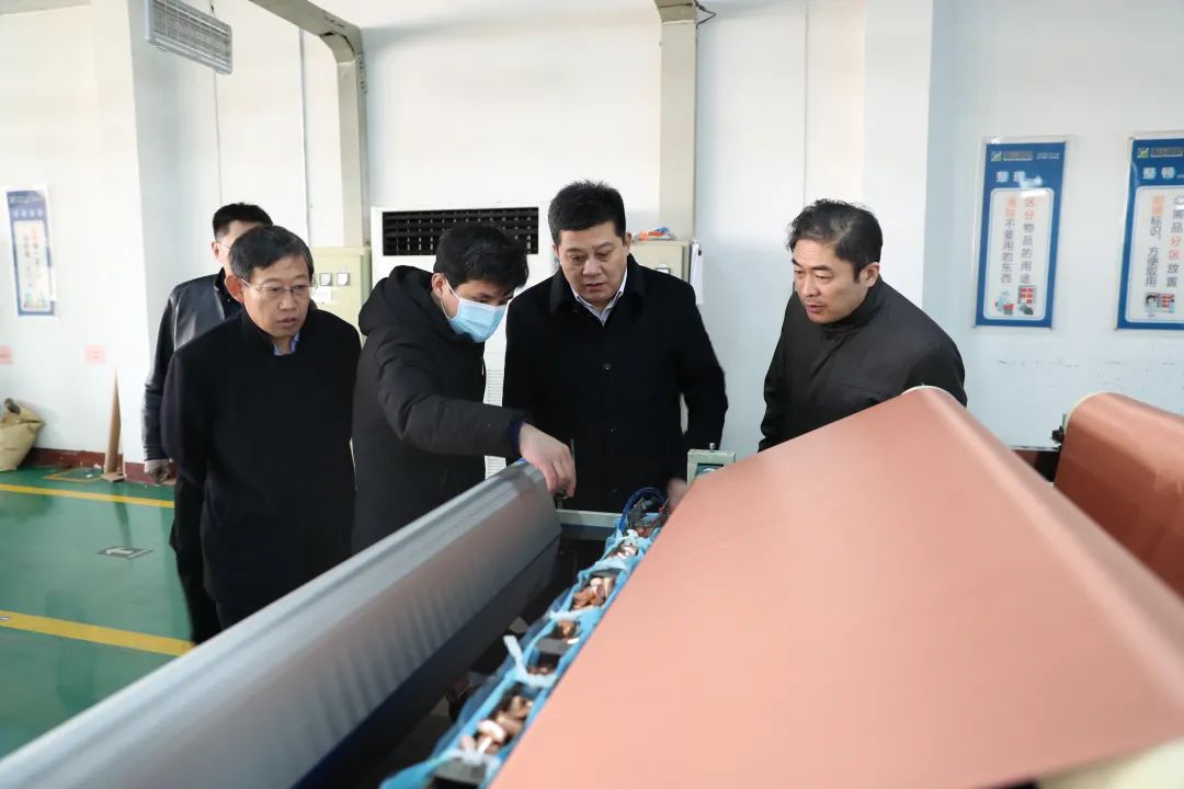 韩伟到济南新材料产业园区调研指导工作