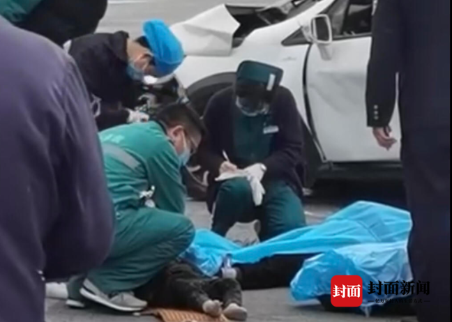 一家五口给亲戚贺寿 返程路上在四川三台遇车祸4死1伤