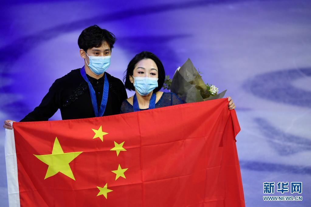 Figure skating world bright and beautiful contest: Sui Wenjing / Han Cong obtains two-men Hua Yajun