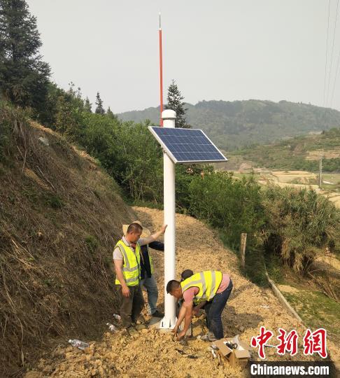 广西汛前完成千余处地质灾害监测点建设