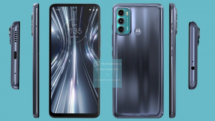 Moto G60和G20官方外观渲染图泄露