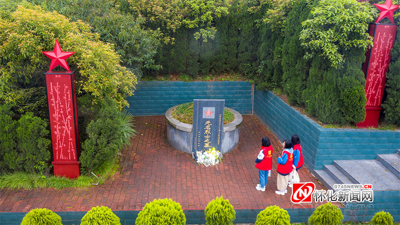 學(xué)習(xí)百年黨史 緬懷革命先烈 懷化各界自發(fā)祭掃烈士陵園