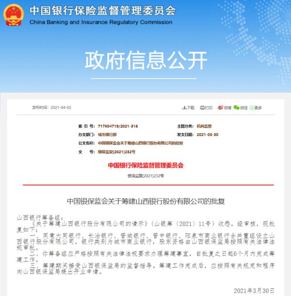 Obtain batch! These 5 banks are amalgamative, recombine establish → of provincial city commercial firm