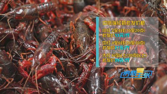 潜江小龙虾新鲜上市！价格上涨20%依然走俏→
