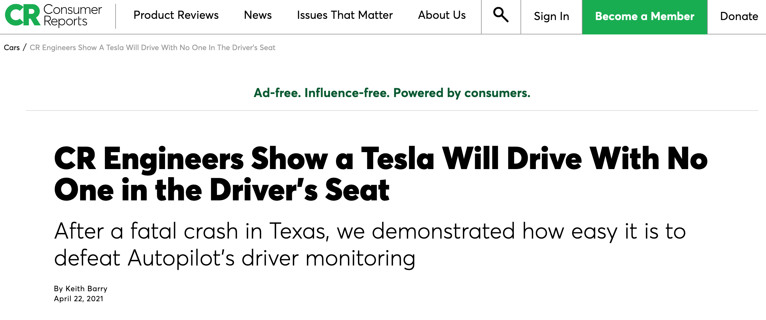 ��˹��Model Y�����ش����� ��ʻλû��Ҳ������Autopilot