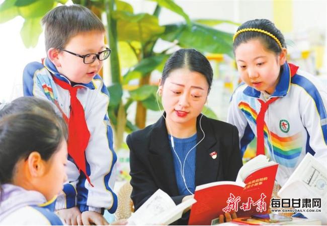 兰州七里河小学教育集团共建书香校园(图1)