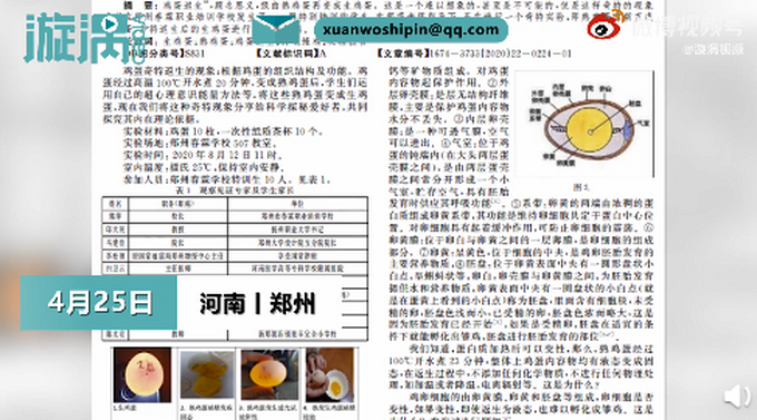 河南一校长发表熟蛋返生孵雏鸡论文：靠意念，网友直呼好家伙