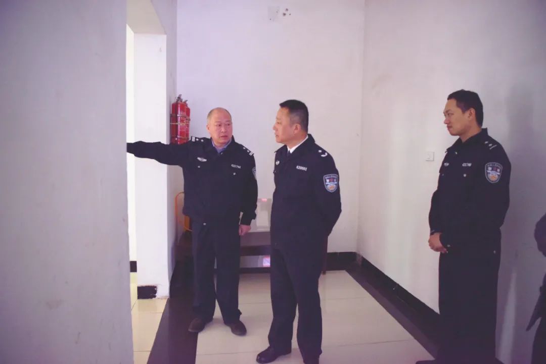省法警总队到我院督察调研“六专四室”建设工作