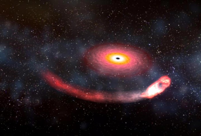 研究发现剧烈黑洞-中子星碰撞可能有助于解决关于宇宙膨胀的争论
