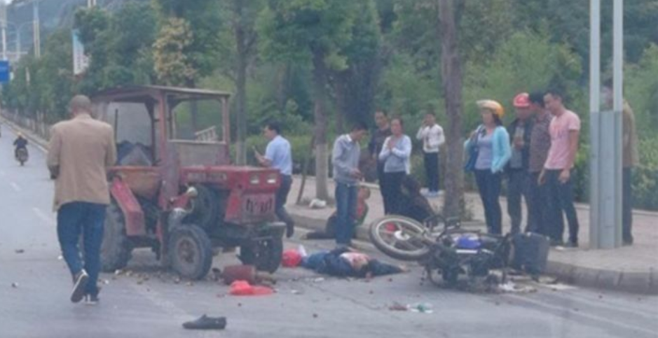 判了！宜宾一司机开拖拉机闯红灯，导致一人当场死亡