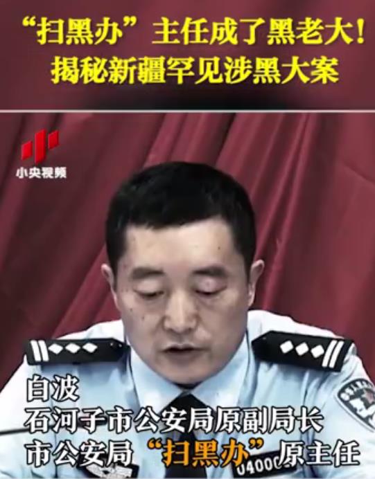 扫黑办主任成黑老大！揭秘新疆罕见涉黑大案