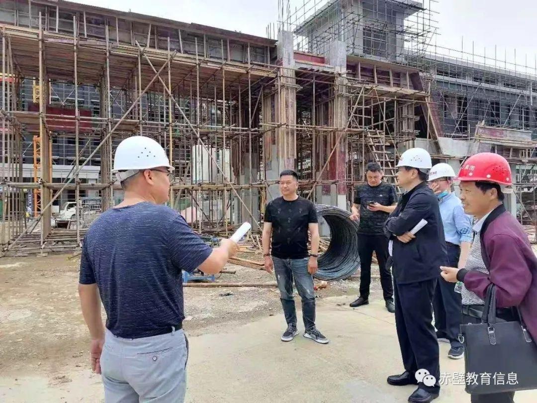 赤壁市青泉学校（暂定名）建设按下“快进键”(图4)