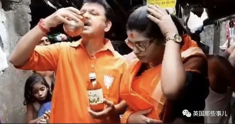 印度官员在医院大力推广喝牛尿：我自己每天喝，所以没感染