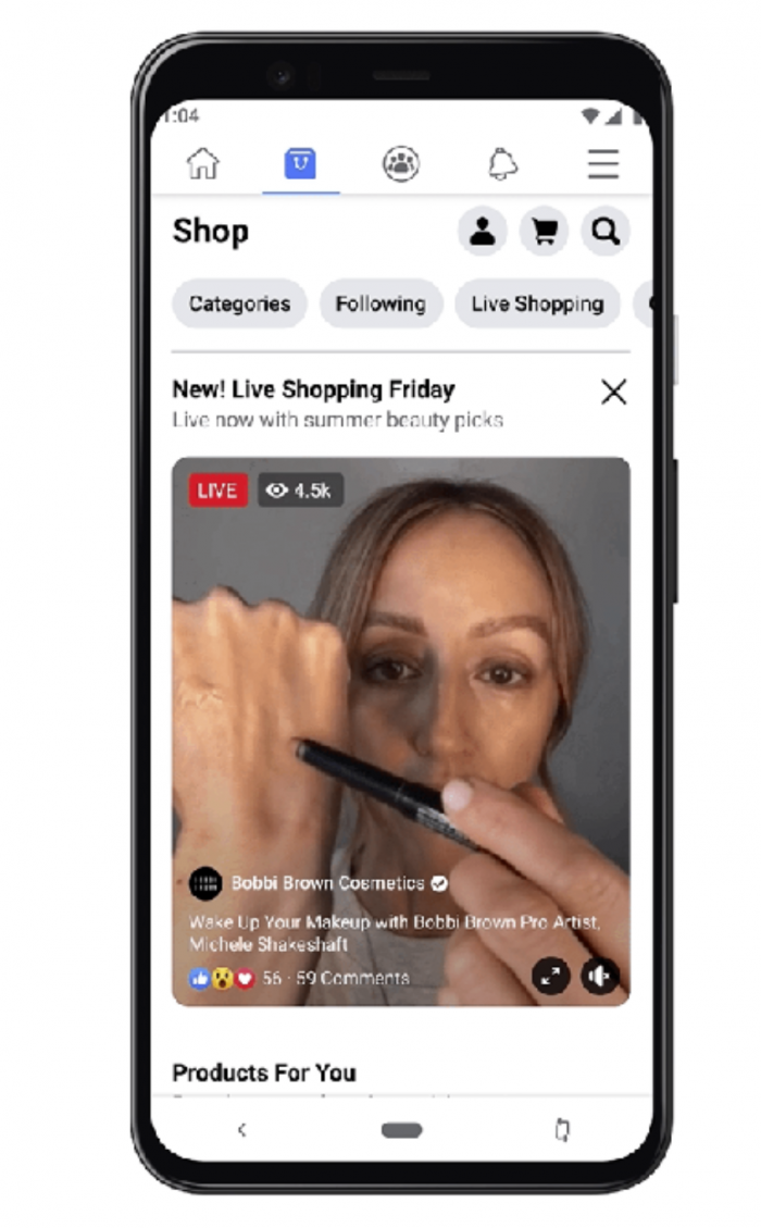 Facebook首次推出购物直播活动 以美容时尚和护肤品牌为主-第2张图片-IT新视野