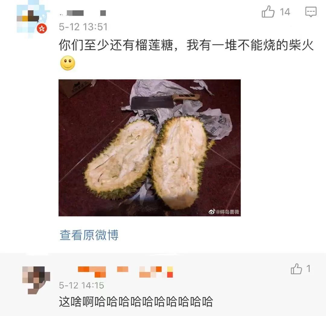 网友真把榴莲当盲盒了，有人开出六瓣大肉，有人开出“柴火”……