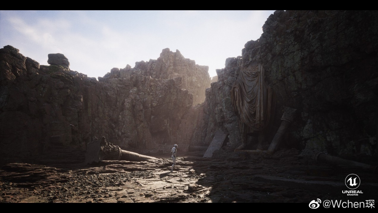 "Black Myth: Wukong" Unreal 5 engine to create a scene map released