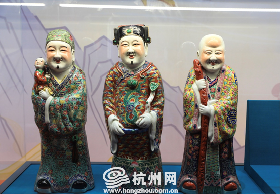 “福禄寿喜·美好生活——中国吉祥文化特展”开幕 近300件具有吉祥寓意的展品亮相浙江自然博物院