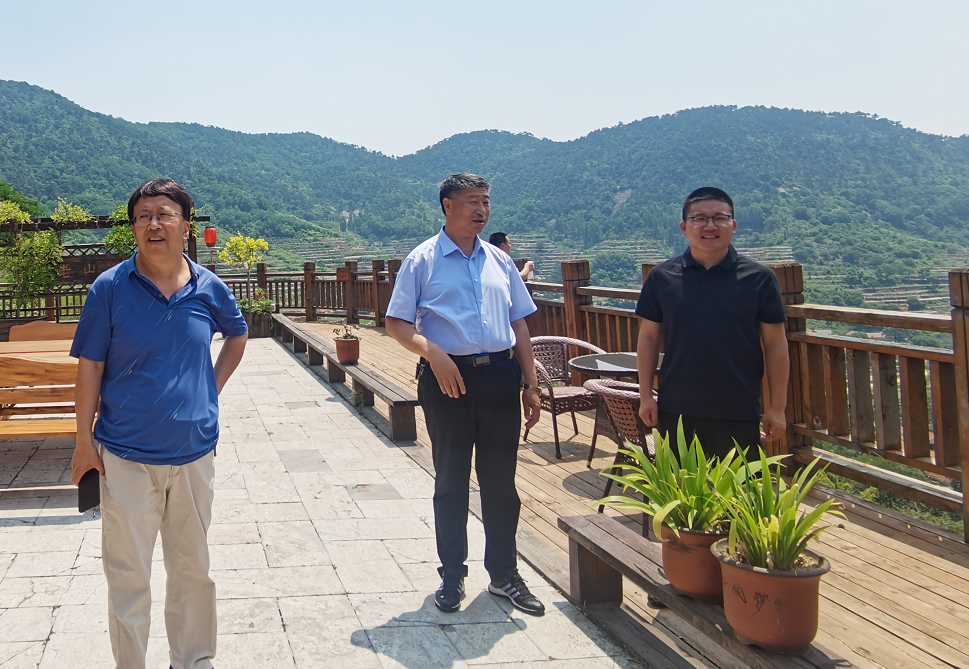 沂水县文化旅游发展促进中心积极迎接青岛旅游投资客商