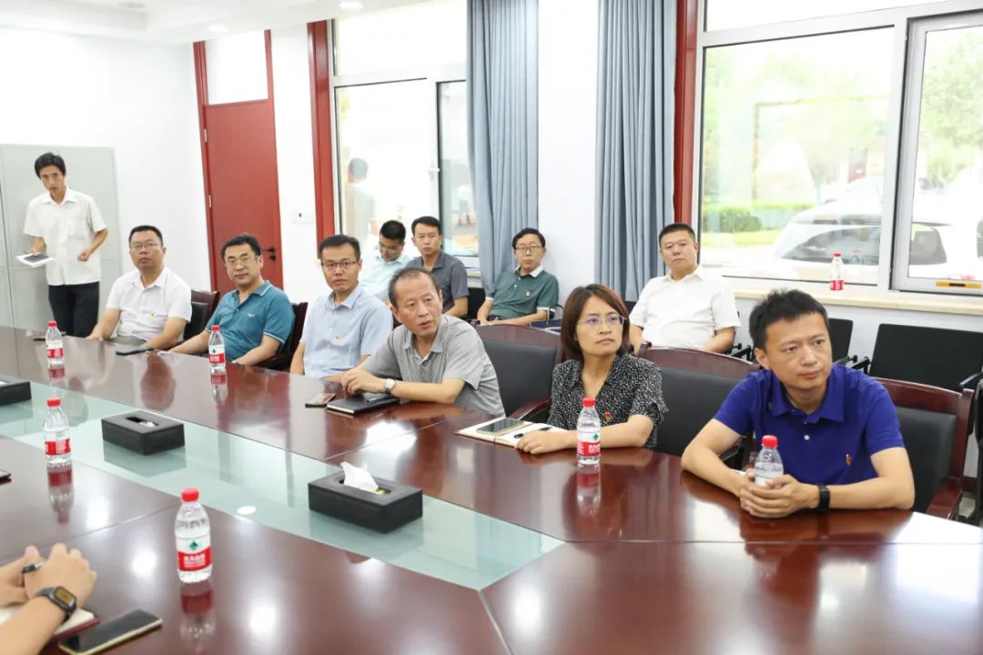 济南新材料产业园区收听观看全区庆祝中国共产党成立100周年暨表彰大会