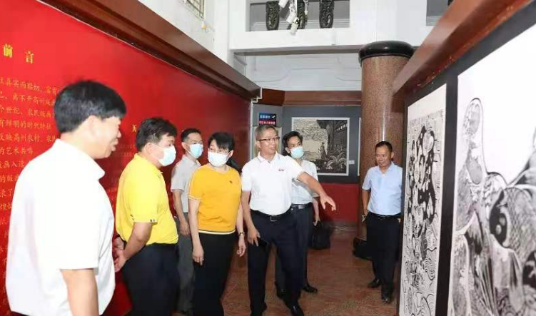 “高州版画展”传承弘扬高州特色文化