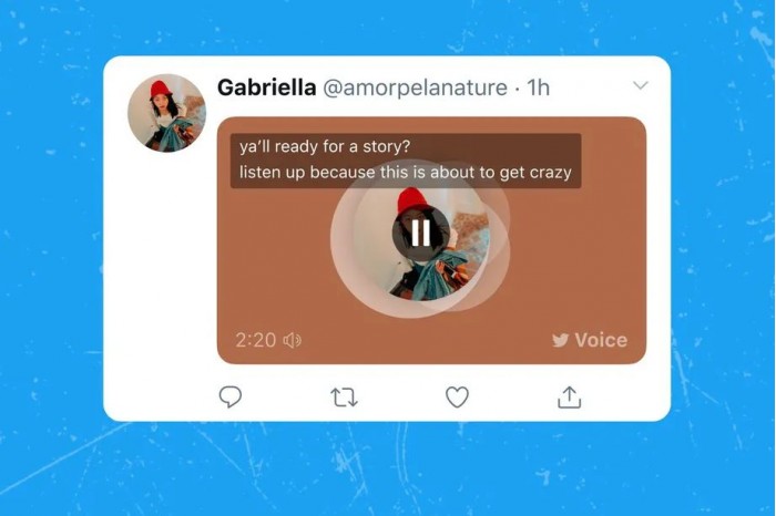 Twitter宣布为语音推文启用字幕功能