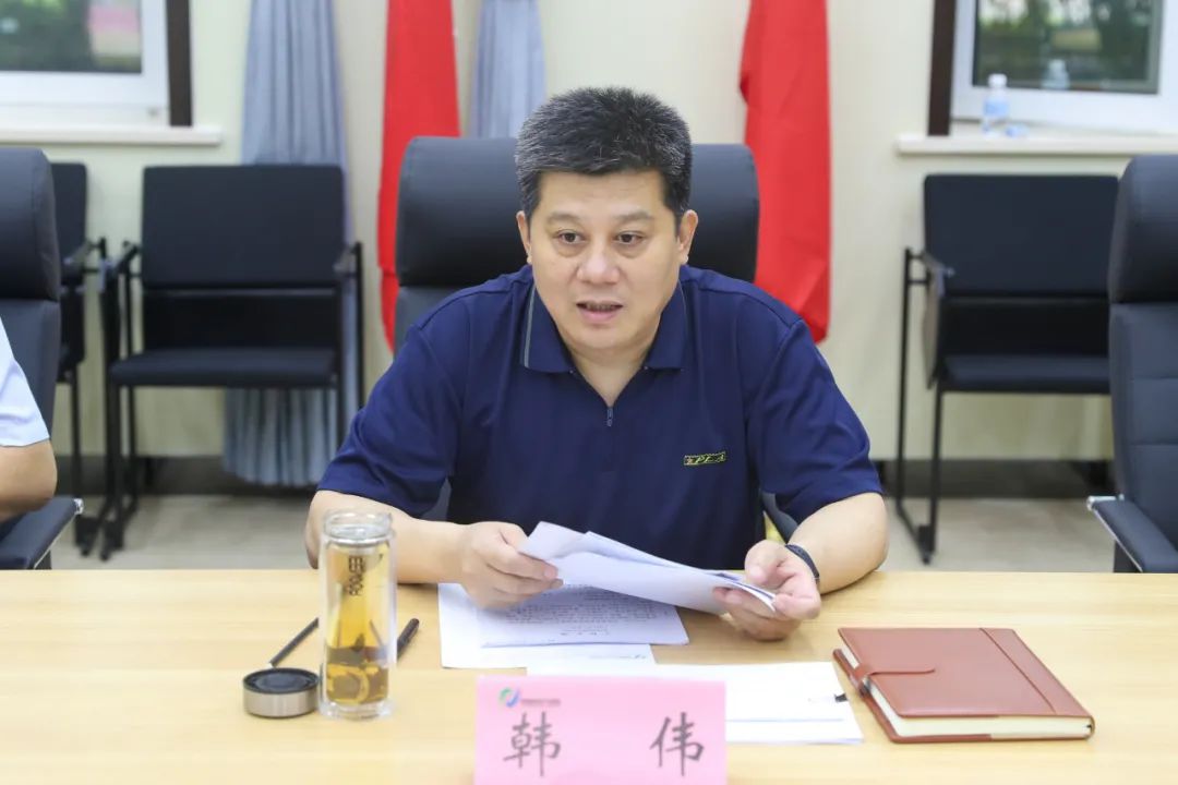 区委书记韩伟到济南新材料产业园区调研
