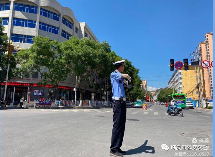 临夏市公安交警开启夏季整治最强攻势