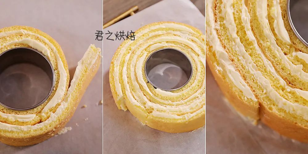 深夜放毒：超美！好看好吃又好做的漩涡蛋糕