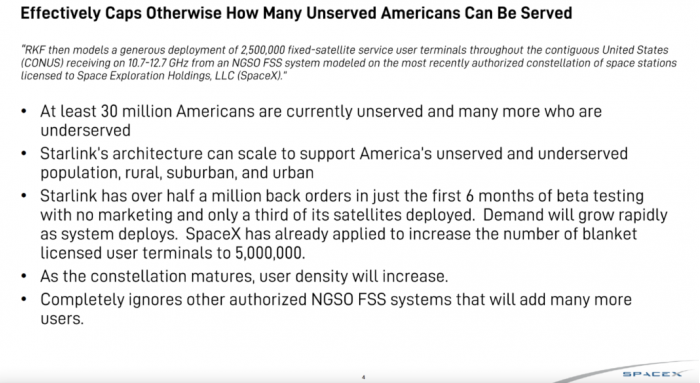 SpaceX高管称Starlink可以扩大服务范围 为3000万美国人提供服务