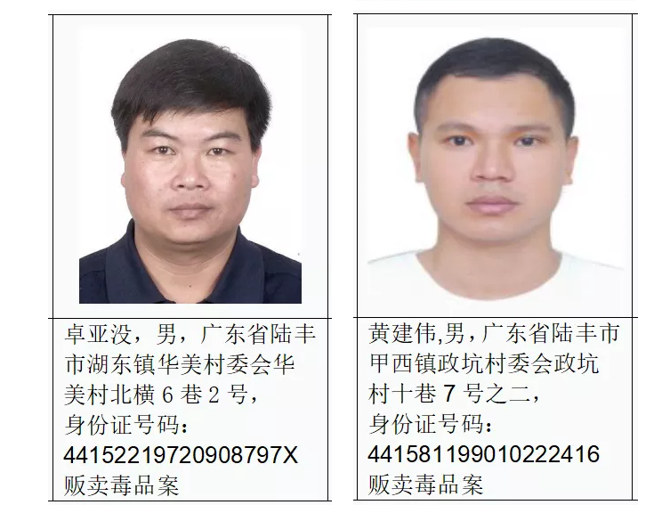 悬赏！举报1名涉毒逃犯，奖励100万