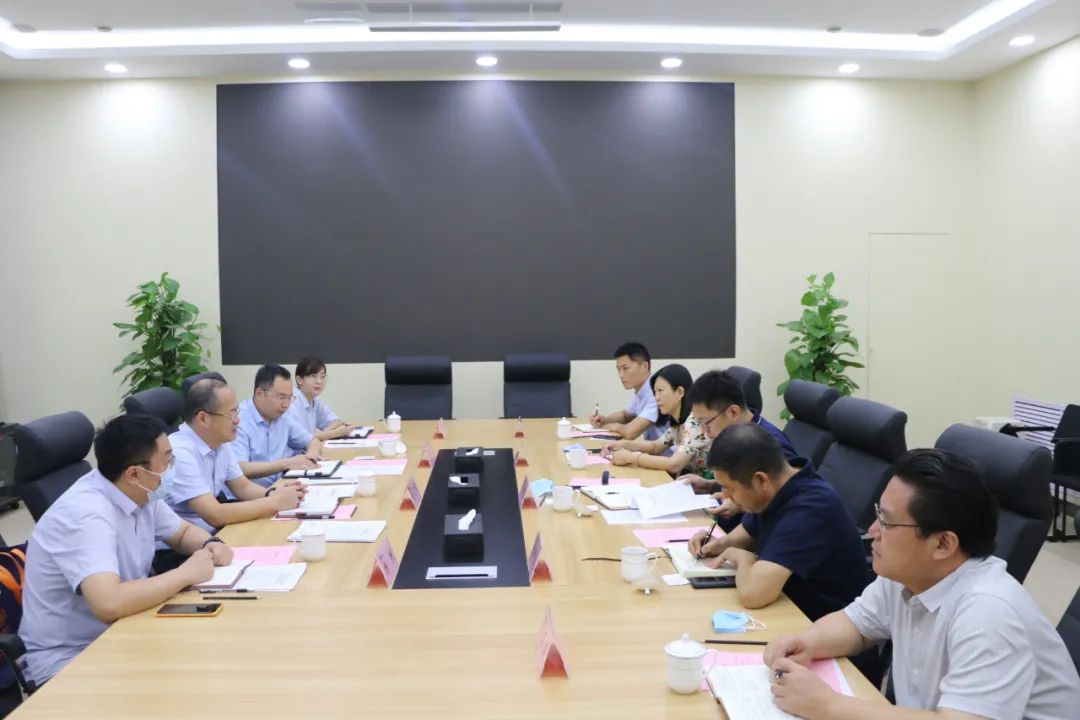 济南自贸试验片区到济南新材料产业园区调研