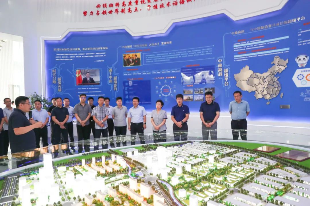 德州高新区到济南新材料产业园区考察学习交流