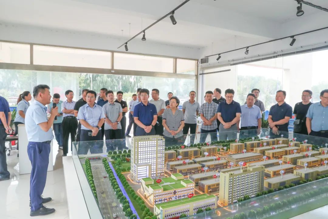 德州高新区到济南新材料产业园区考察学习交流
