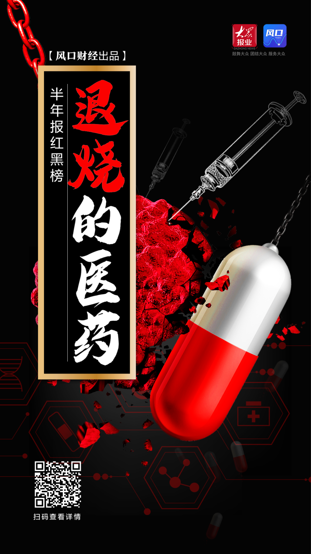 半年报红黑榜｜集采为头部企业“退烧”，医药行业开启新一轮洗牌