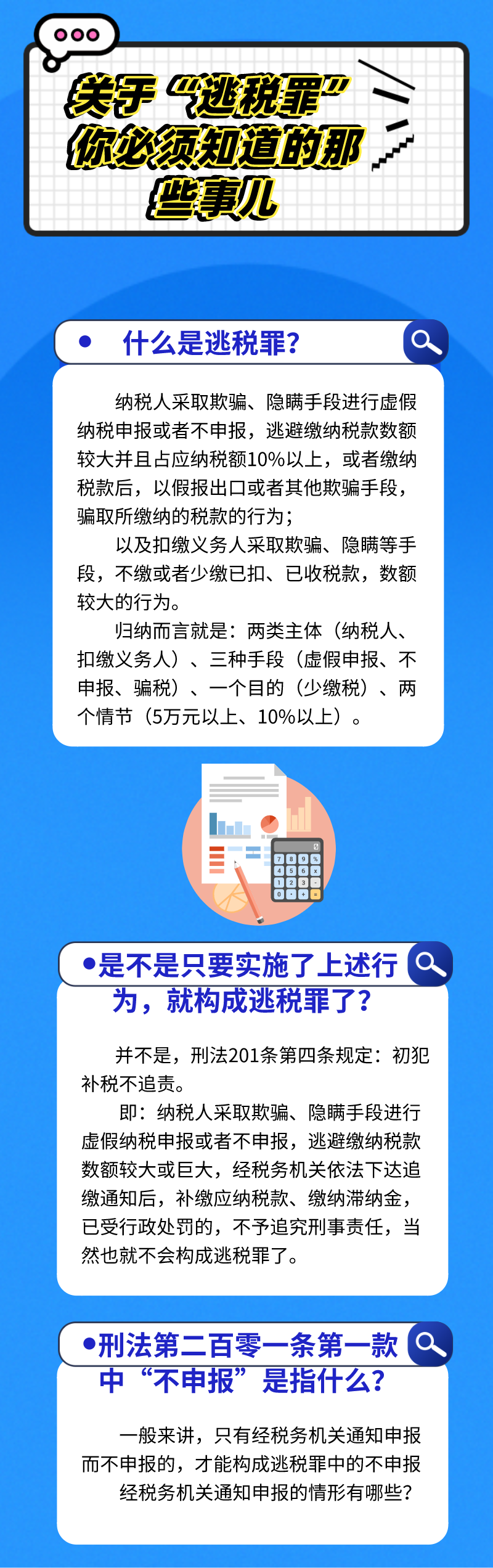 关于“逃税罪”你必须知道的那些事儿