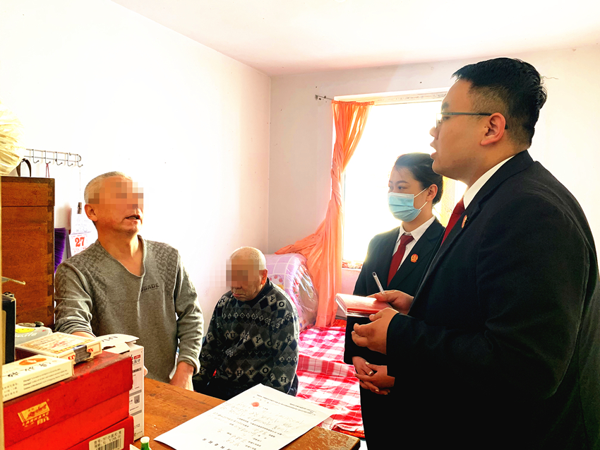 “一站式”便民司法服务解决耄耋老人急难愁盼