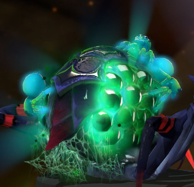 DOTA2饰品穿搭推荐——育母蜘蛛深渊之纪+狼蛛至爱