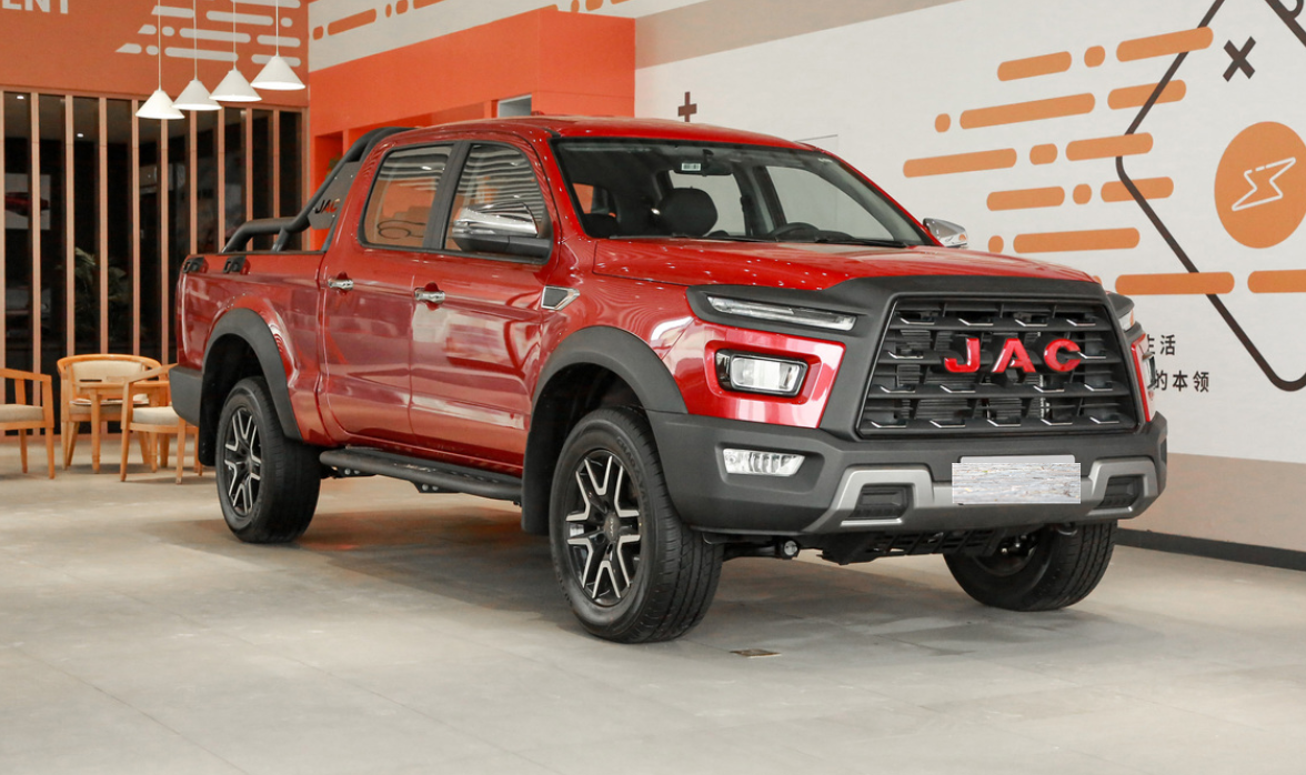 江淮悍途将于今年上市号称国产版猛禽皮卡车迎接春天