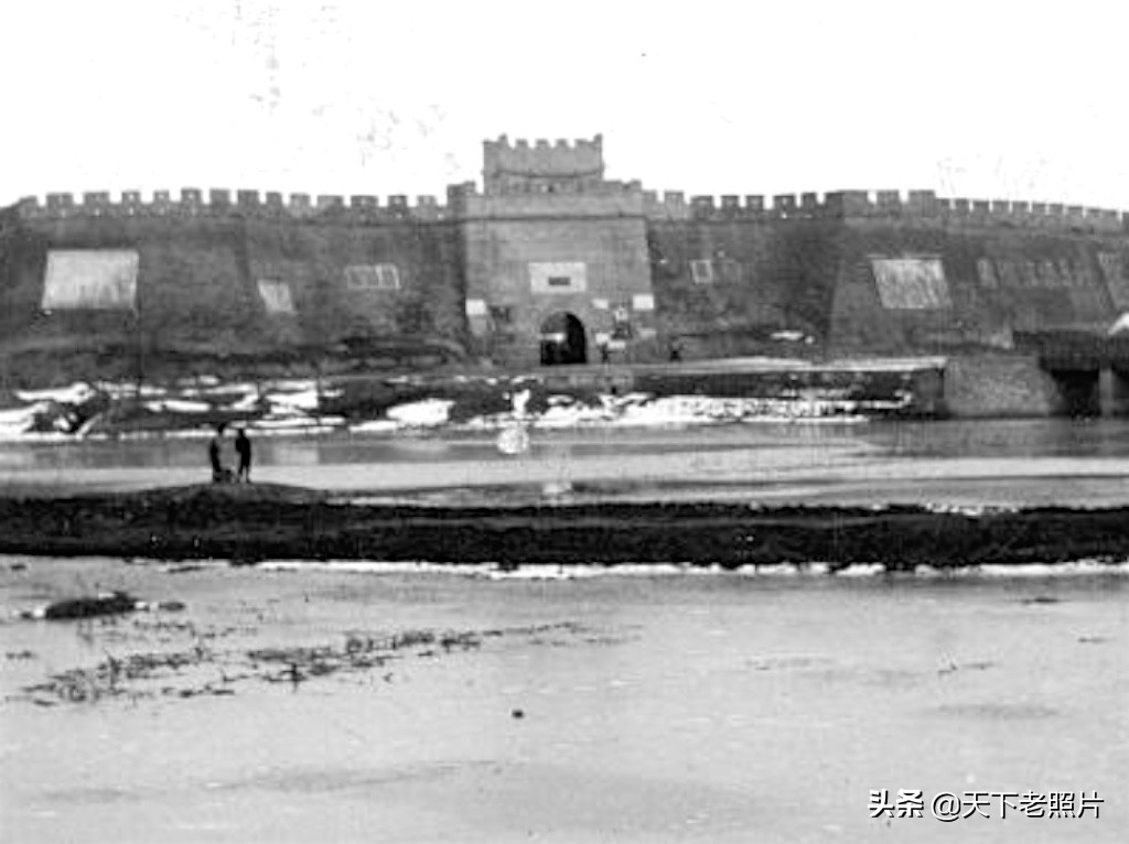 1938年的河南洛阳许昌老照片 许昌城门高耸龙门石窟鲜有游人