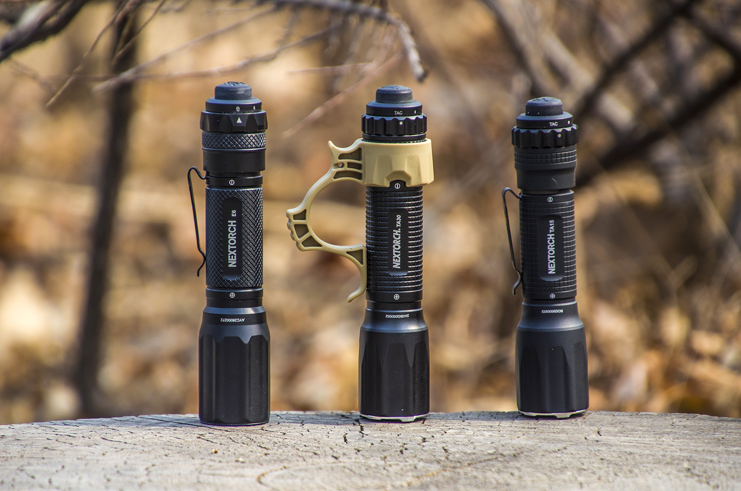 延续经典的战术照明纳丽德ta15战术手电