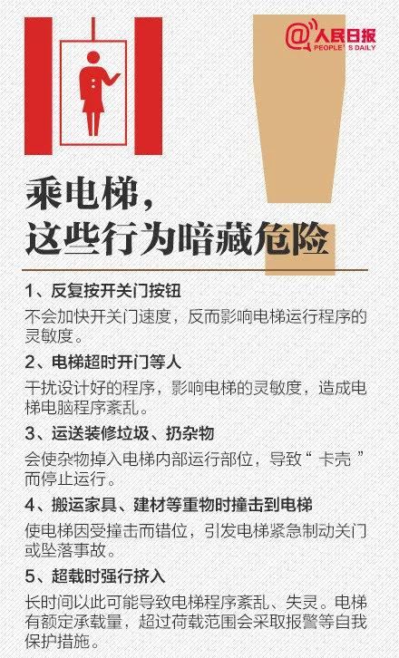 如果電梯驟降23層，我們該如何逃生？