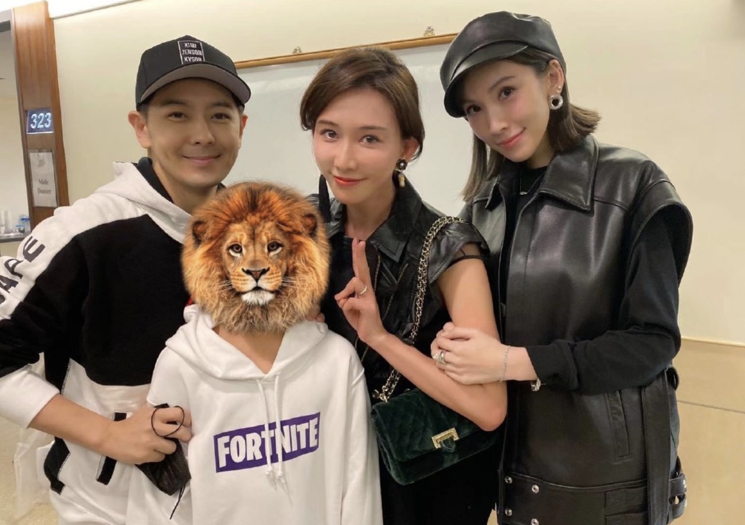 林志颖为12岁儿子庆生，Kimi身高直逼爸爸妈妈，父子同框像兄弟