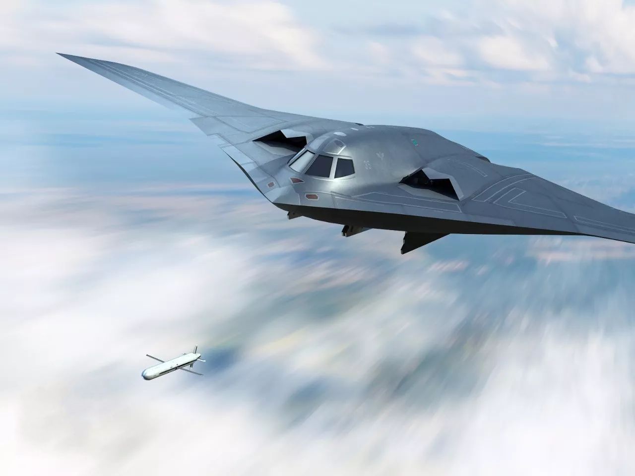 美军对三款主力轰炸机升级，外观完全没变，弹